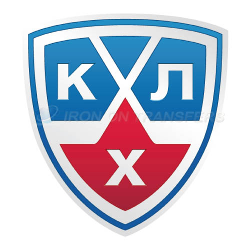 Kontinental Hockey League Iron-on Stickers (Heat Transfers)NO.7265